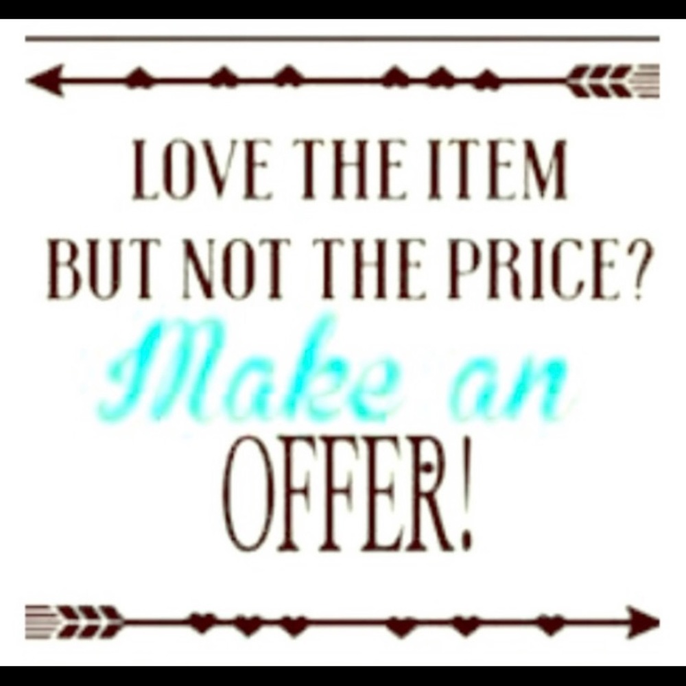 Reasonable Offers Considered